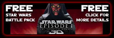Free Star Wars Battle Pack Offer only at Jedi-Robe.com